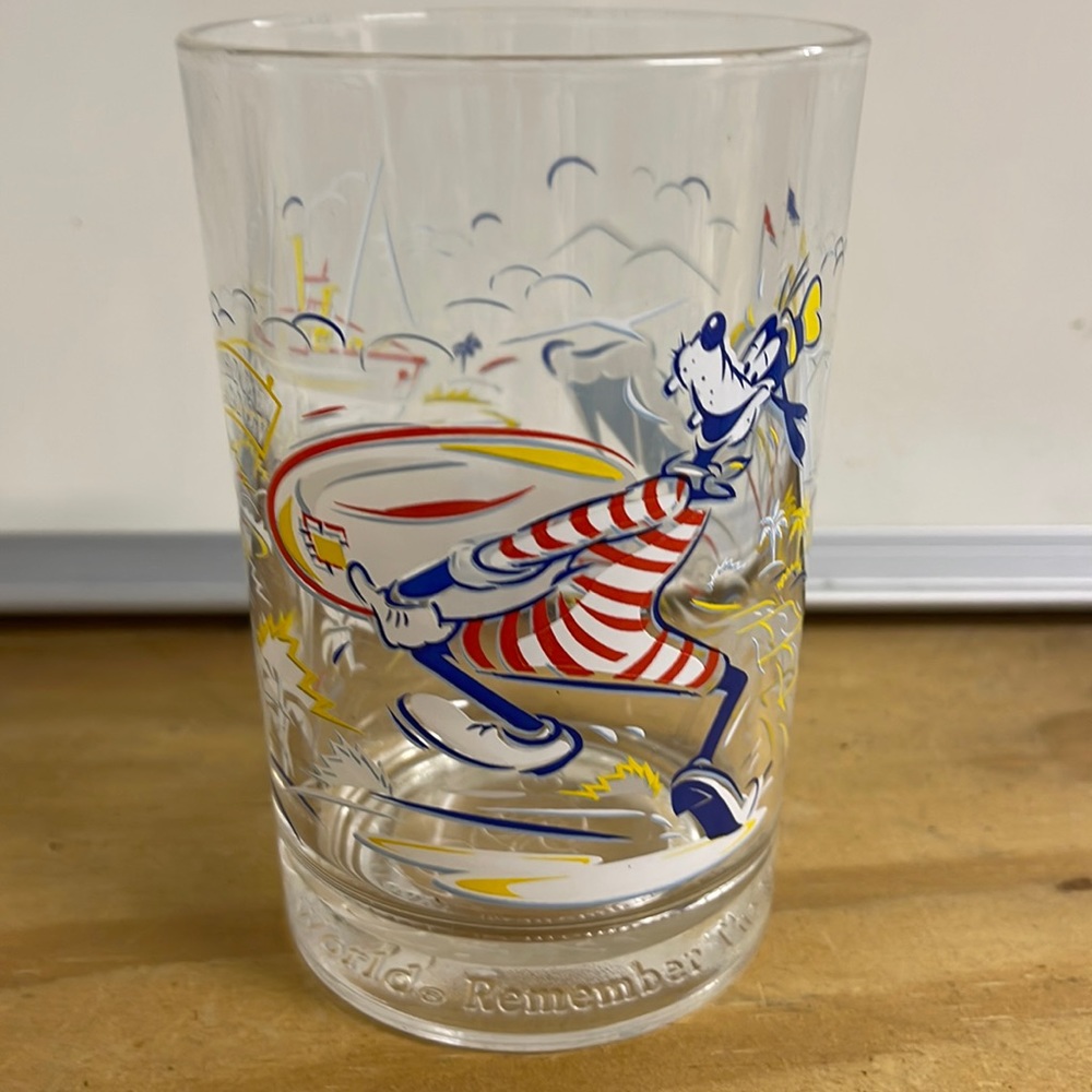 25th Anniversary Walt Disney Goody glass